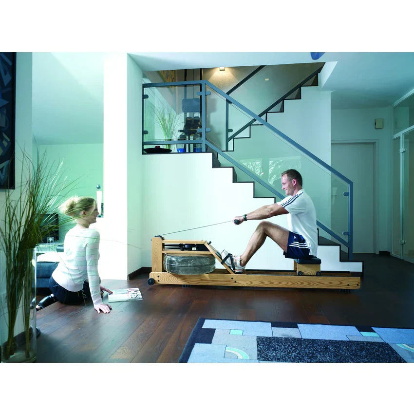 [DE] WaterRower Rameur A1 Chêne Moniteur S4