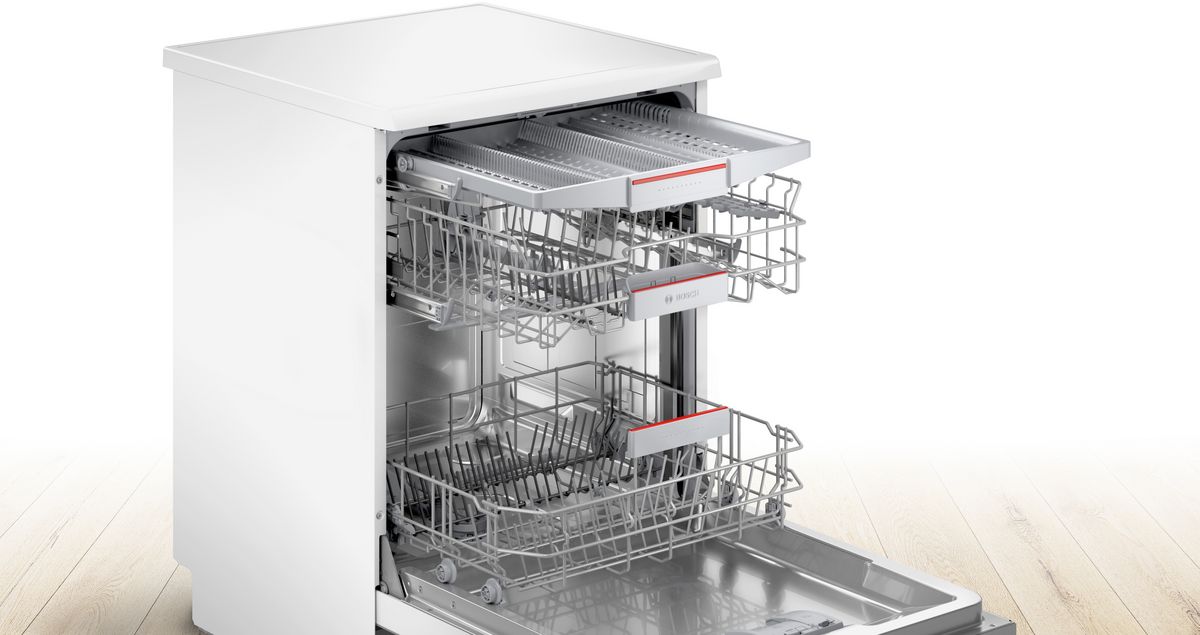 [DE] Bosch SMS4EMW06E lave-vaisselle pose libre série 4 60 cm Blanc
