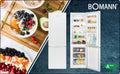 [DE] Réfrigérateur et Congélateur 269L Inox Bomann kg 184.1 Inox