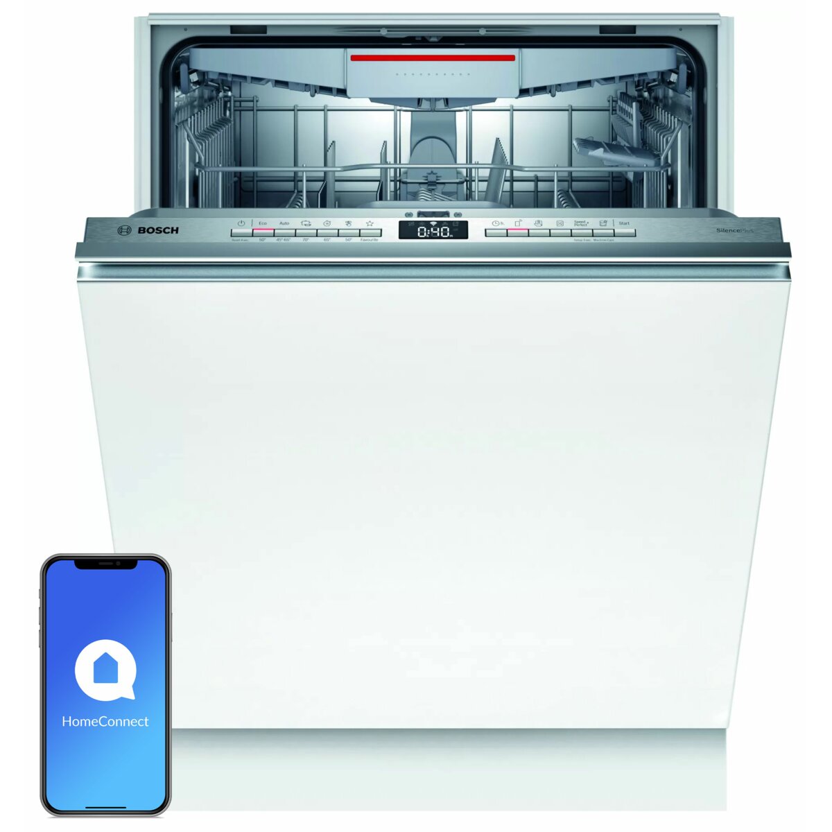 [DE] Bosch SERIE 4 SMV4EVX14E lave-vaisselle entièrement intégré 13 couverts C