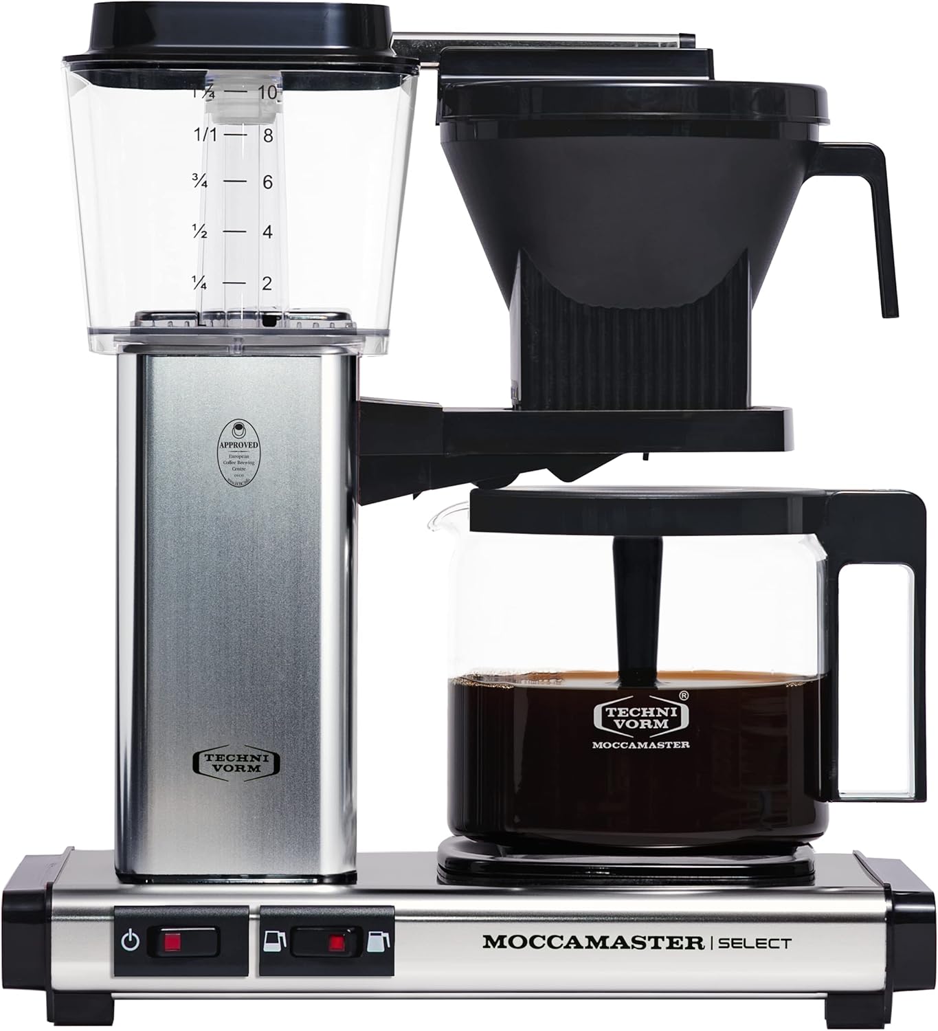 [DE] Cafetière filtre Moccamaster KBG 741 Select Polished Silver - argent