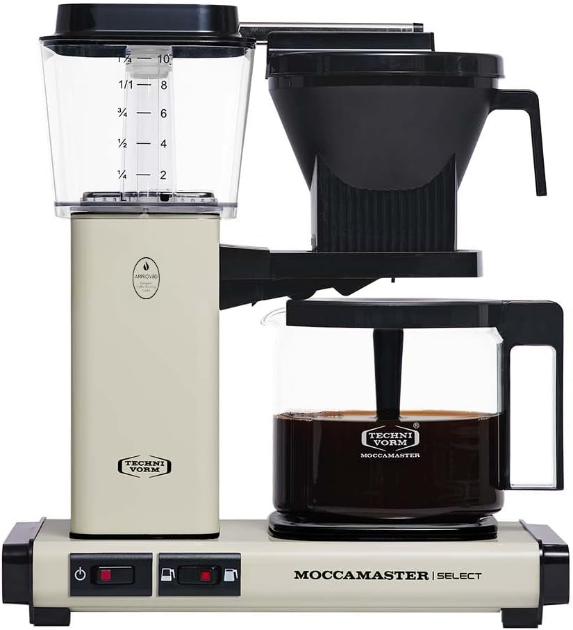 [DE] Moccamaster Kbg Select Semi-automatique Machine À Café Filtre 1.25 L